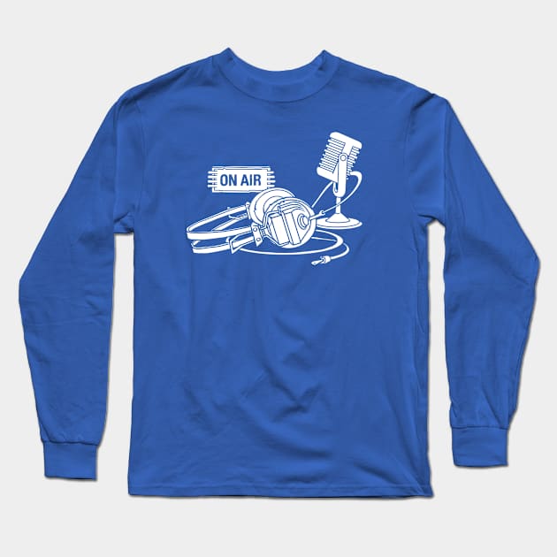 Radio Long Sleeve T-Shirt by Throwzack